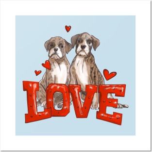 Lovely dogs Posters and Art